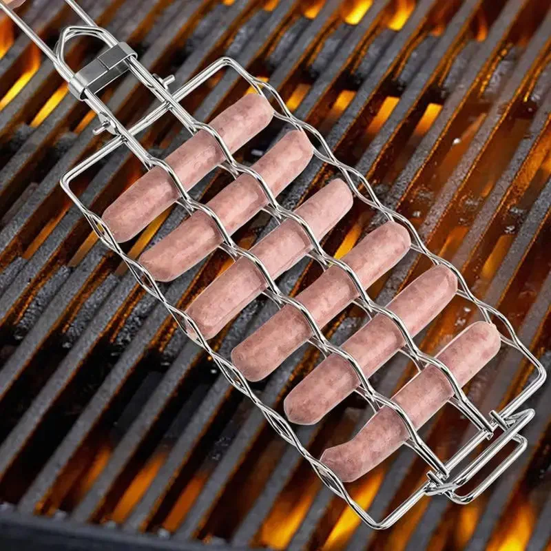 Kitchen Appliances Hobart - Cestino per grigliare Maglia metallica Barbecue