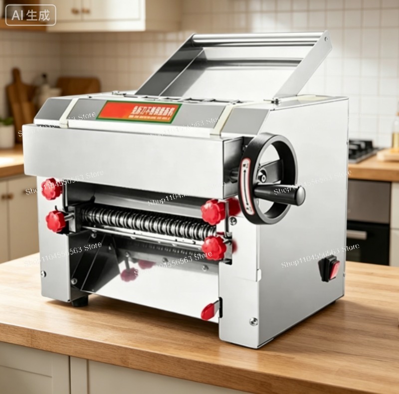 Pasta Machine Electric - Macchina Automatica per Pasta 2-in-1, Spessore