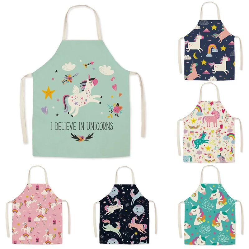 Kitchen Appliances Hobart - Cartoon Unicorn Moda cotone Tessuto di