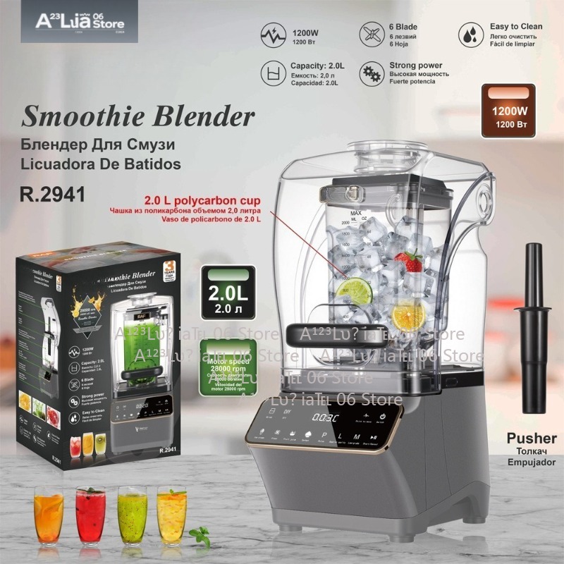 Blender High Power - Frullatore per Smoothie ad Alta Potenza