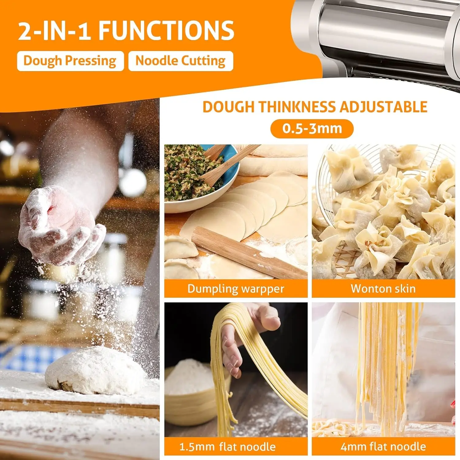 Macchina Elettrica per Fare la - Pasta Machine Electric recensione e prezzo